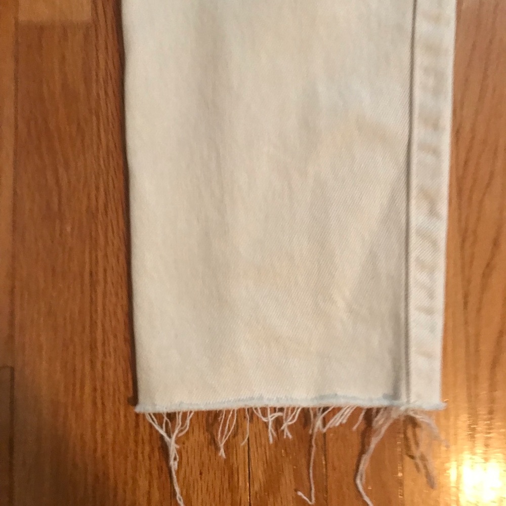 SOLD Free People (Levi’s) High Waisted Ankle Crop in Cream, 26 - Picture 5 of 9